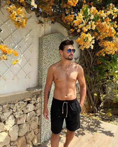 Pánske šortky Leader Italian Fashion-black