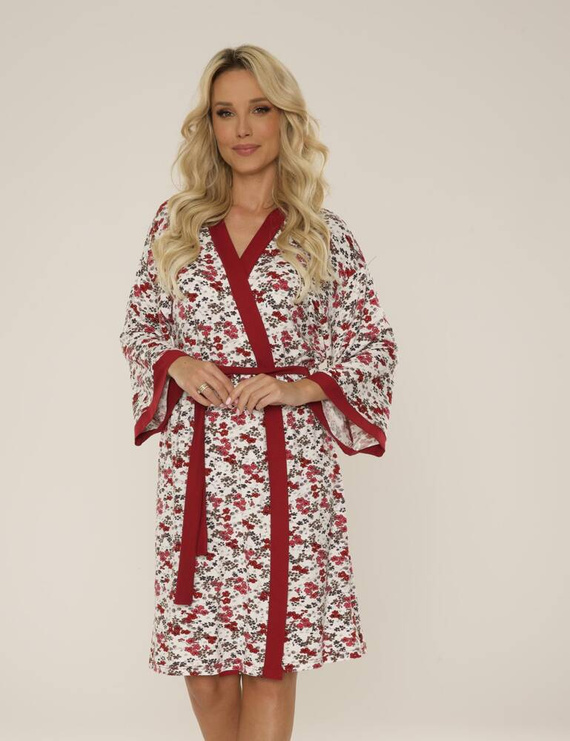 468 Mia Forex dámsky župan - bordový