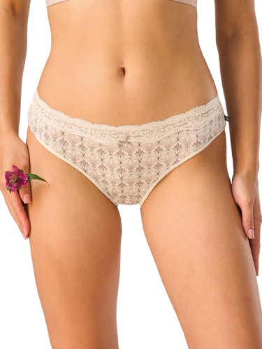Nohavičky Mini Bikini Key LPR 505 B26 A2 2-pak Bavlnené s čipkou