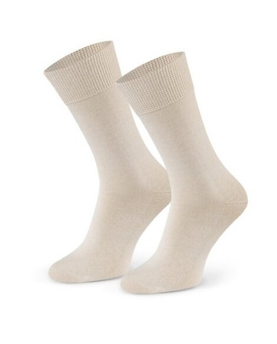 umenie.200 Steven prírodné pánske ponožky 100% bavlna, hladké