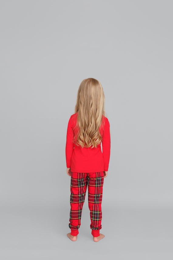 Santa pyžamo dievčatá Talianska móda - zelená