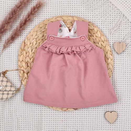 Dojčenské šaty Nini Little Mouse 95% organická bavlna Poľsko