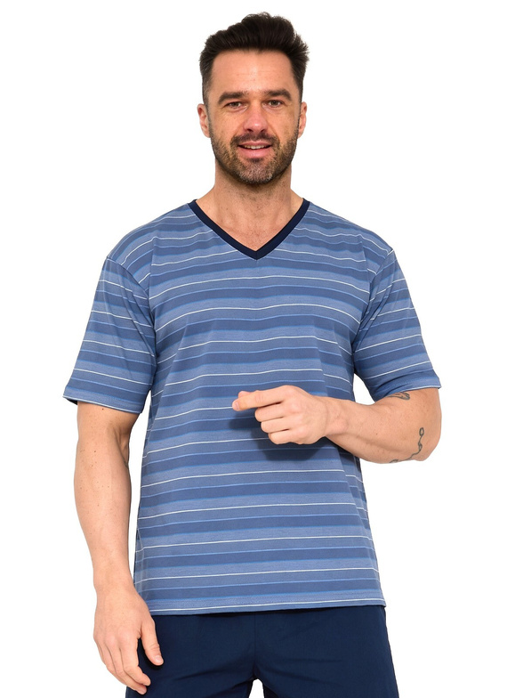 Cornette Various 330/51– pánske bavlnené pyžamo s krátkymi nohavicami