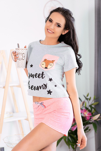 Russet Foxy 0204 Dámske pyžamo LivCo Corsetti Fashion