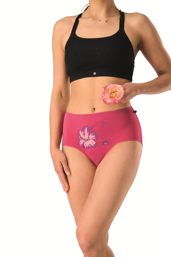 Figs Ava 2256 black - klasický strih, hladké mikrovlákno, pohodlie a jemná čipka