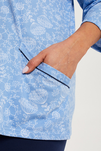 Jomala Dámske pyžamo 3/4 rukáv, 3/4 nohavice Talianska móda