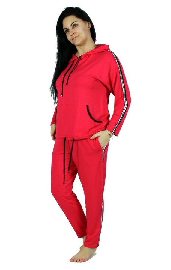 459 Nice Forex dámska tepláková súprava - malinová