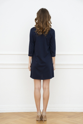 Balm tričko pre tehotné a dojčiace ženy. 3/4 rukáv Italia Fashion - námornícka modrá