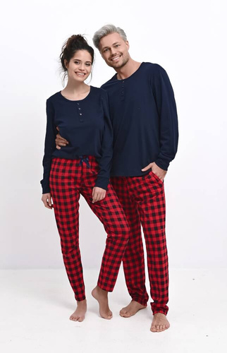 Sensis Louie Pánske pyžamo - tmavomodré