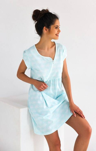 Nočná košeľa Alma Sensis - mätová