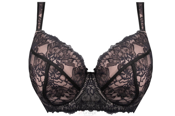 Unikat Kiana podprsenka Full Cup vystužená čierna