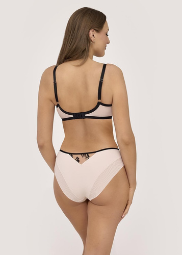 Figs Ava 2256 black - klasický strih, hladké mikrovlákno, pohodlie a jemná čipka