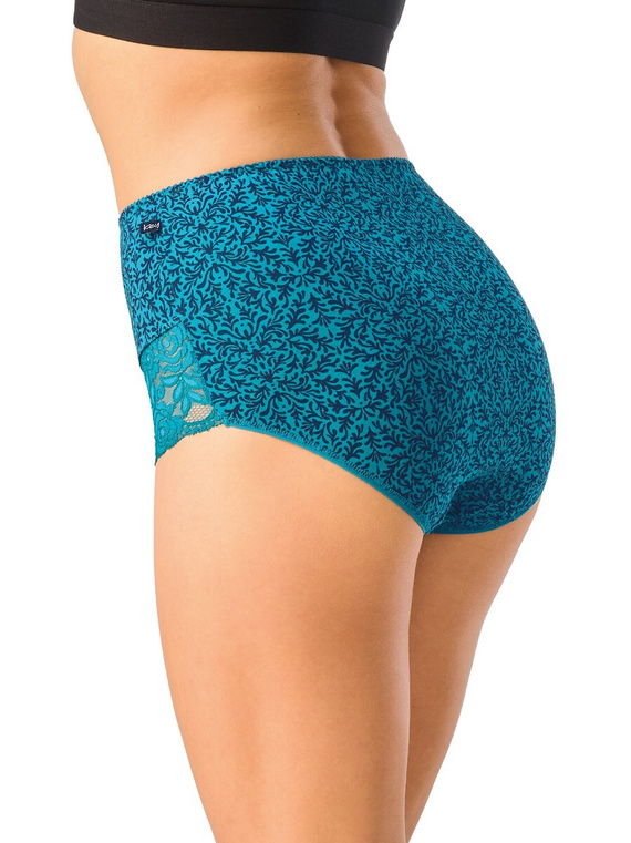 Dámske nohavičky Key LPF 501 B26 Maxi Bikini bavlna čipka 2-pak
