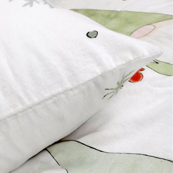 Flanelové obliečky Darymex 31517/1 škriatkovia 100 % bavlna 160 g/m²