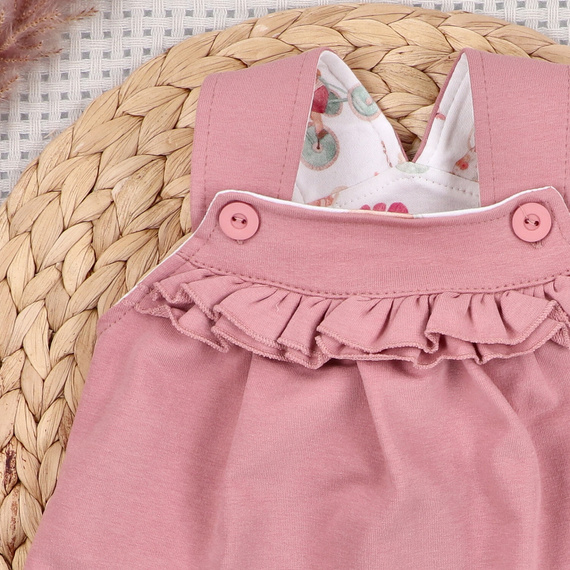 Dojčenské šaty Nini Little Mouse 95% organická bavlna Poľsko