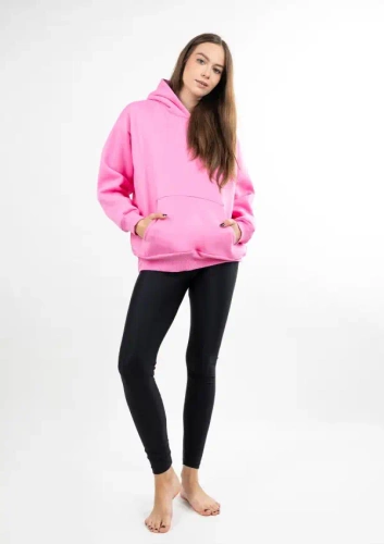 DK-K-B10 DKaren pink - dámsky set legín a blúzky, pohodlný a štýlový