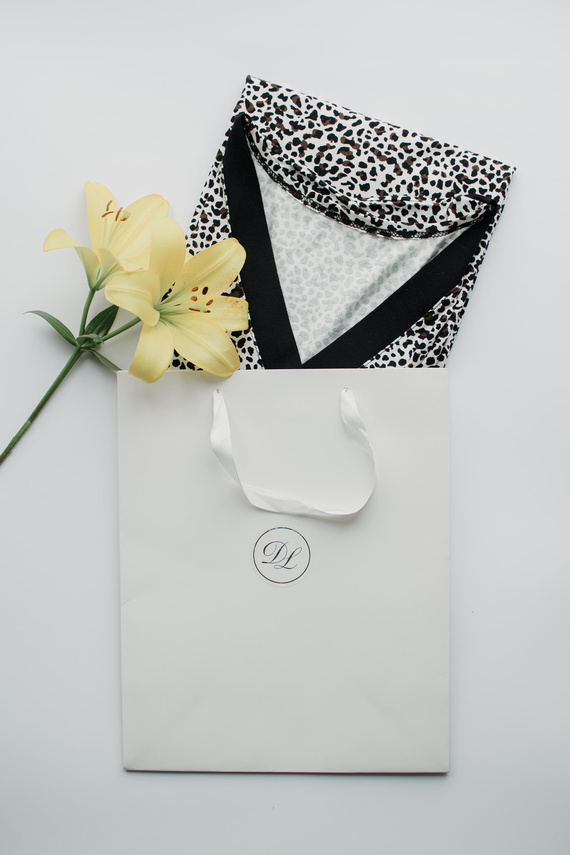 853 Kendall De Lafense - Nočná košeľa z viskózy Panther - ecru camouflage