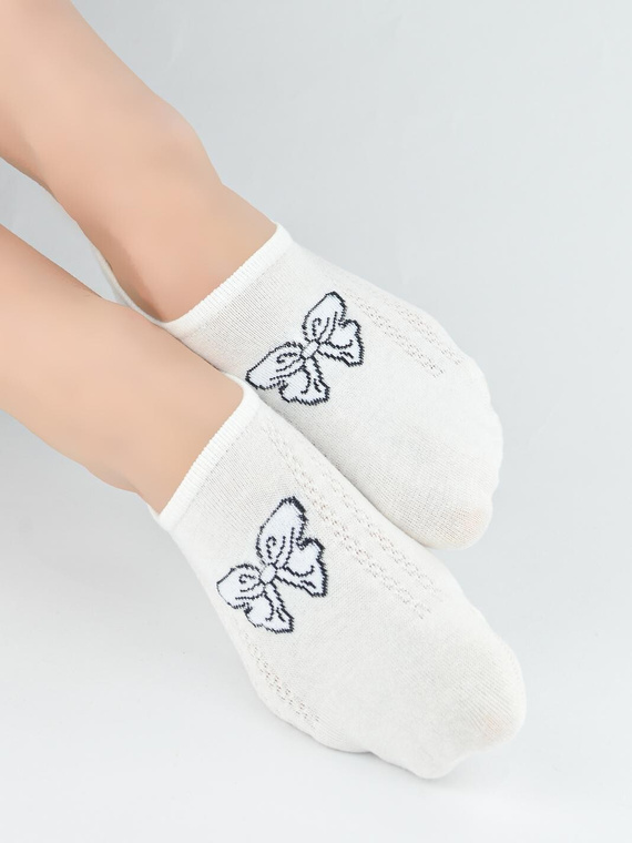 Dámske neviditeľné ponožky Noviti ST095 – bavlna, silikón na päte