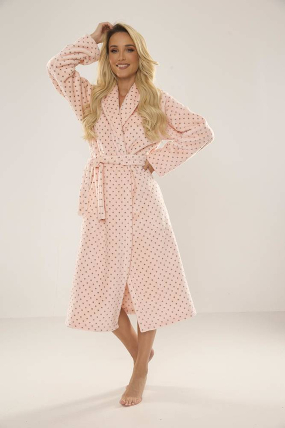 548 Dámsky župan Melanie Long Forex - lososový