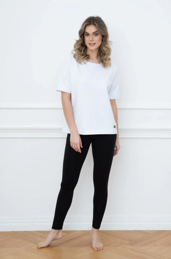 Alta Blúzka s krátkym rukávom Italian Fashion - biela