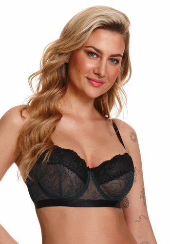 2414 Mäkká podprsenka Lupoline - zelená