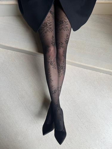 Lorenza Dámske pančuchy Vaneziana nero