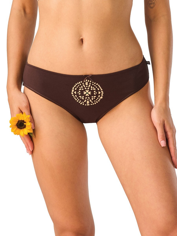 Figi Mini Bikini Key LPR 504 B26 A2 2-pak bavlnené hladké a vzorované
