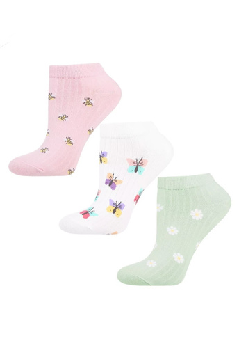 Dámske ponožky Moraj CSD240-145 - bavlnené, pohodlné, náhodný vzor