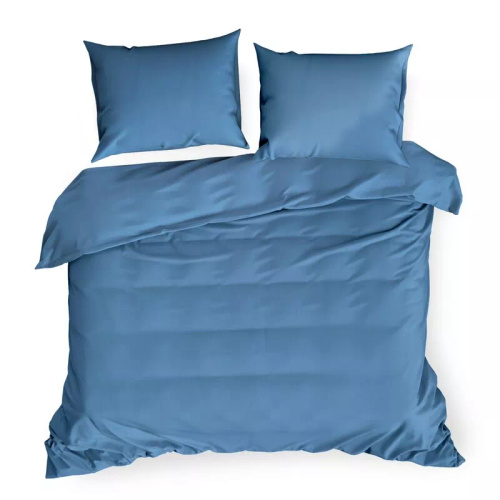 Poťah MI z mikrovlákna Eurofirany, mäkký so zipsom, 100 % polyester, modrý