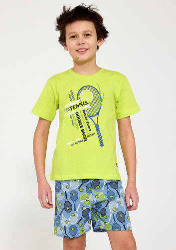 Chlapčenské pyžamo Cornette Young Boy 788/122 Tenis - bavlna, šortky