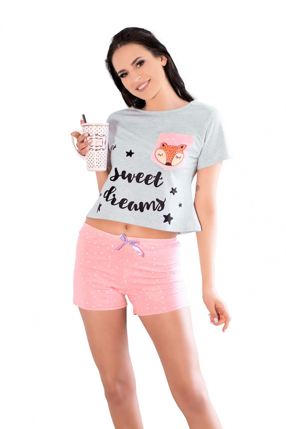 Russet Foxy 0204 Dámske pyžamo LivCo Corsetti Fashion