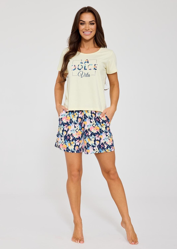 Dámske pyžamo Cornette Dolce Vita 880/331, 100% bavlna, krátky rukáv