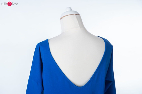 Bluzka/tunika ciążowa i do karmienia Mommy Milk&Love czarna