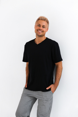 Pedro Pánske pyžamo Sensis - čierne