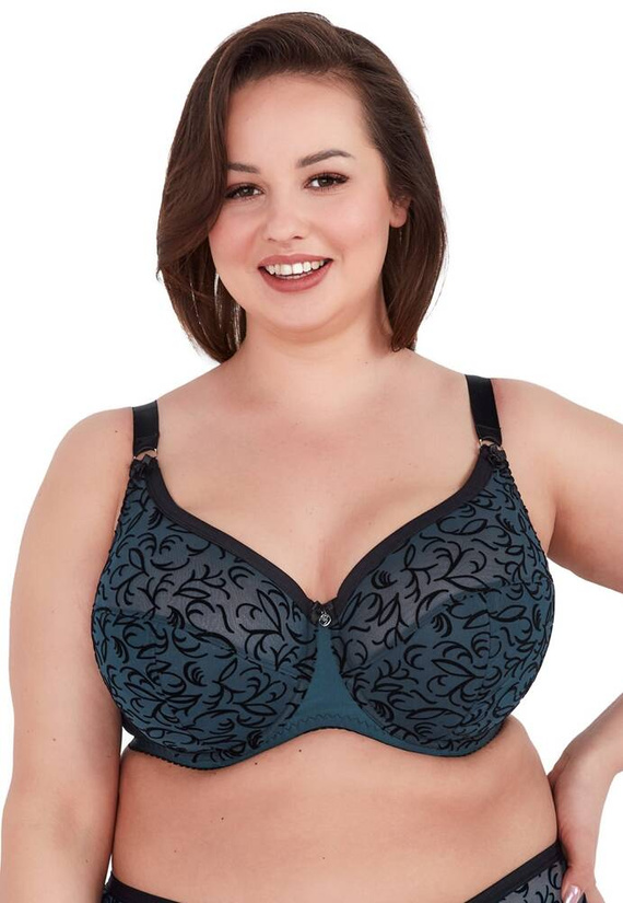 BS 1213 Adaline Maxi Polovystužená podprsenka (polomäkká)Gaia-tyrkysová