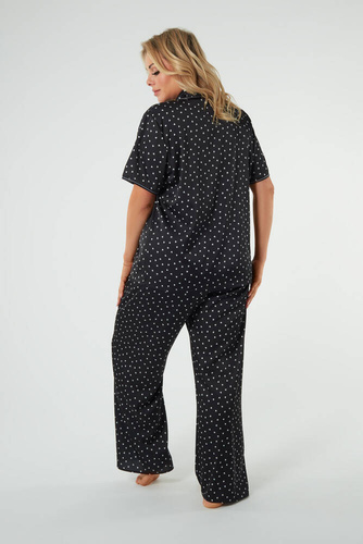 Ria Dámske pyžamo s krátkym rukávom a dlhými nohavicami Italian Fashion - potlač