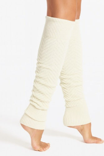 Gamaše Gatta Wedel Soft art.01 - teplé žakárové gamaše na zimu, off white