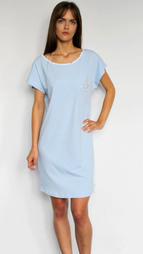 433 Maribell Forex nočná košeľa - modrá
