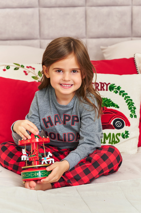 7345 Detské pyžamo Dark Grey Doctor Nap - 100% bavlna