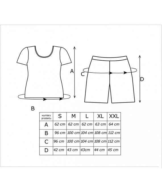 Dámske pyžamo Melisa 1/2 Donna – viskóza, krátky rukáv