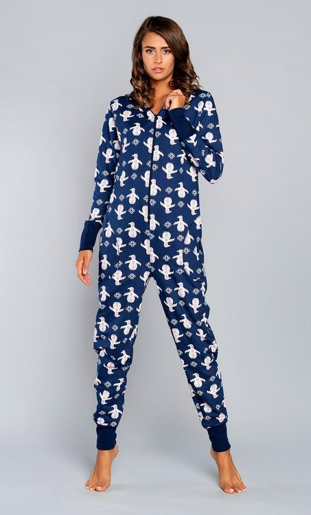 Nana Dámsky dlhý overal Italian Fashion - červený