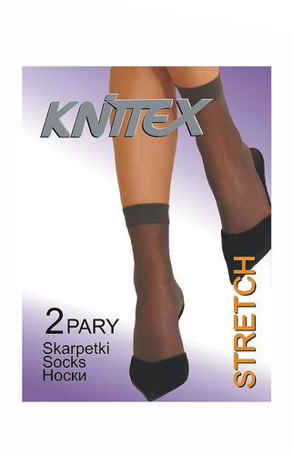 Knittex 41004 Stretch nero ponožky - pružné, pohodlné a elegantné