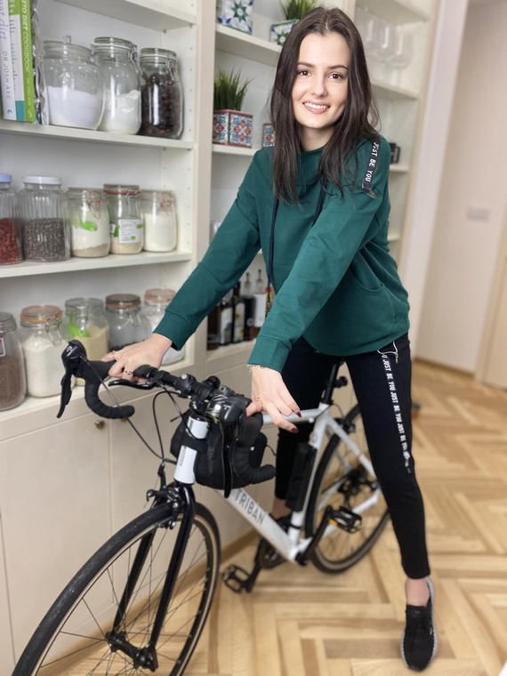 496 Dámska tepláková súprava Just Forex - zelená