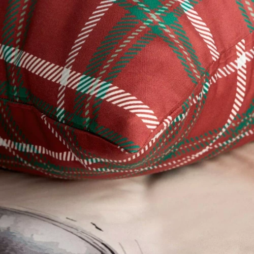 Vianočné obliečky Cuddle Eurofirany mikrofibra hnedé so zipsom