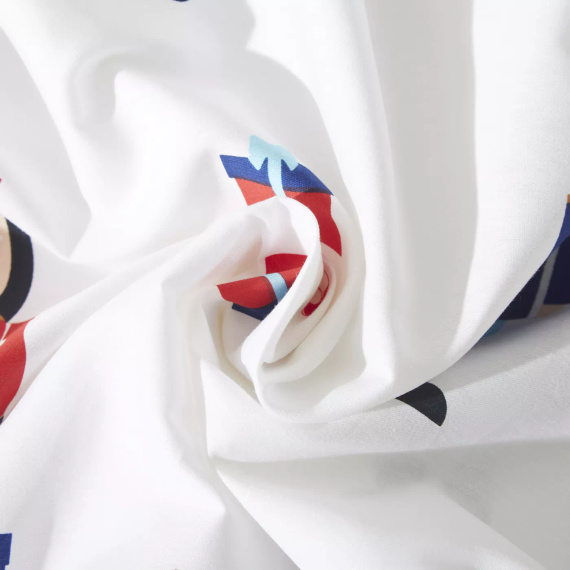 Xmass Vianočné bavlnené saténové posteľné prádlo Spod Igły i Nitki Luskáčik na orechy - elegantný a mäkký