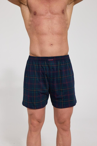 Pánske boxerky Cornette Comfort 002/357 008/357 tmavomodré 100% bavlna