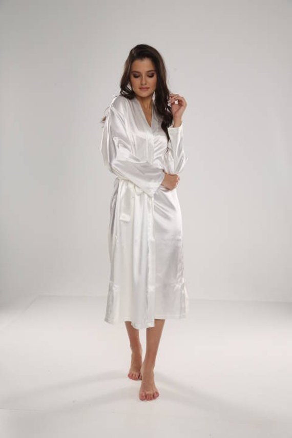 798 Dámsky župan Classic Forex - perleťový