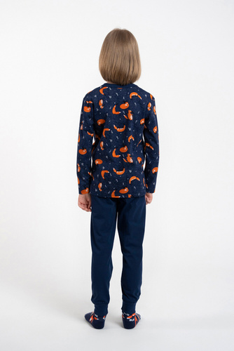 Vitalis Chlapčenské pyžamo s dlhým rukávom, dlhé nohavice Talianska móda