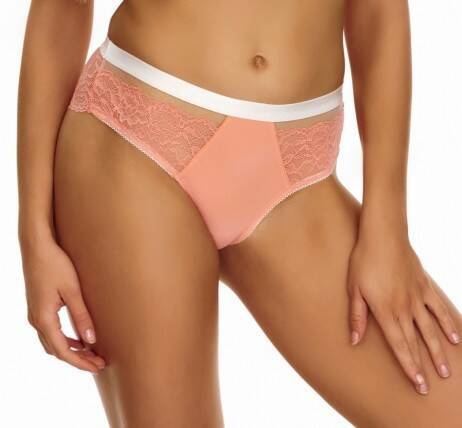 2452 Dámske nohavičky Lupoline - broskyňové