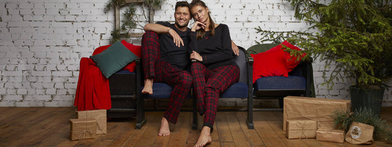 Ordesa Dámske pyžamo s dlhým rukávom a dlhými nohavicami Italian Fashion - čierna/potlač